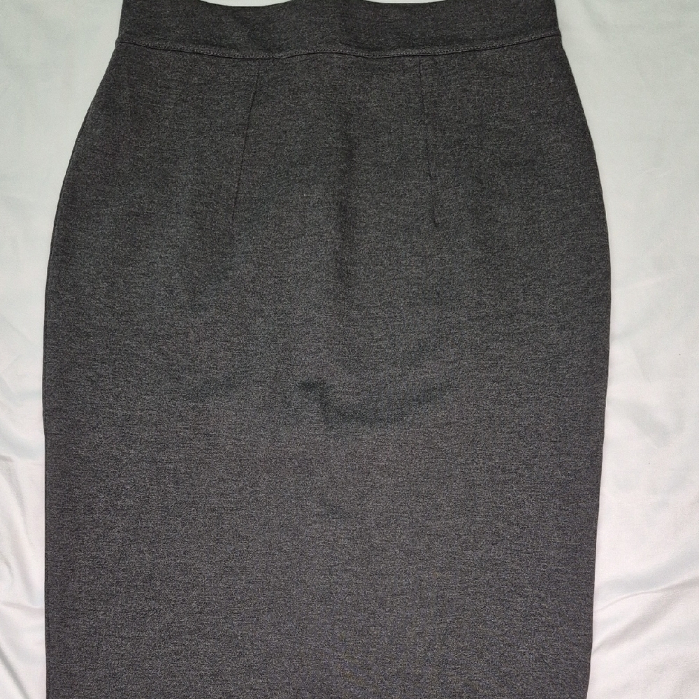 Tommy Hilfiger Gray Pencil Skirt Knee-Length Work